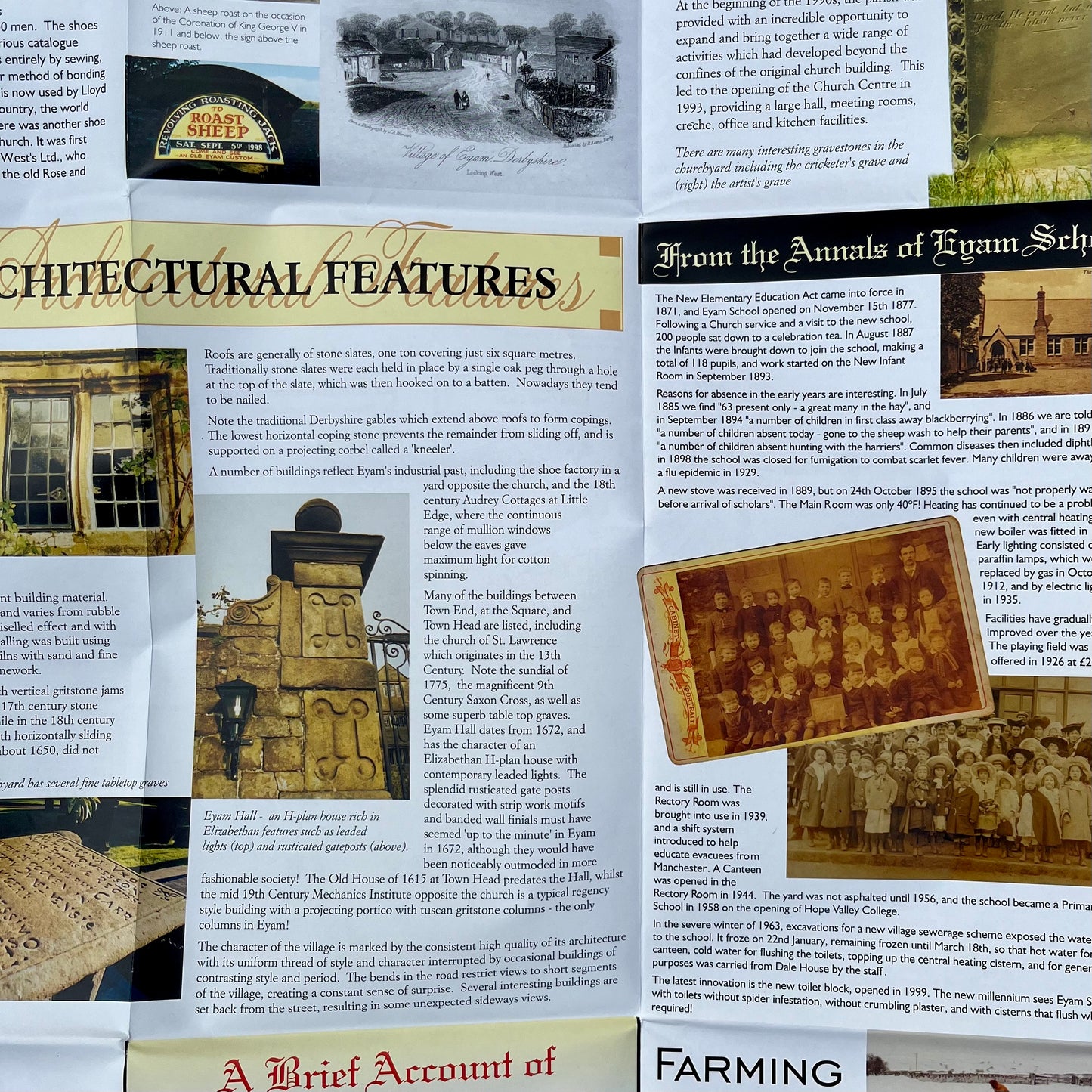 Eyam Illustrated Map
