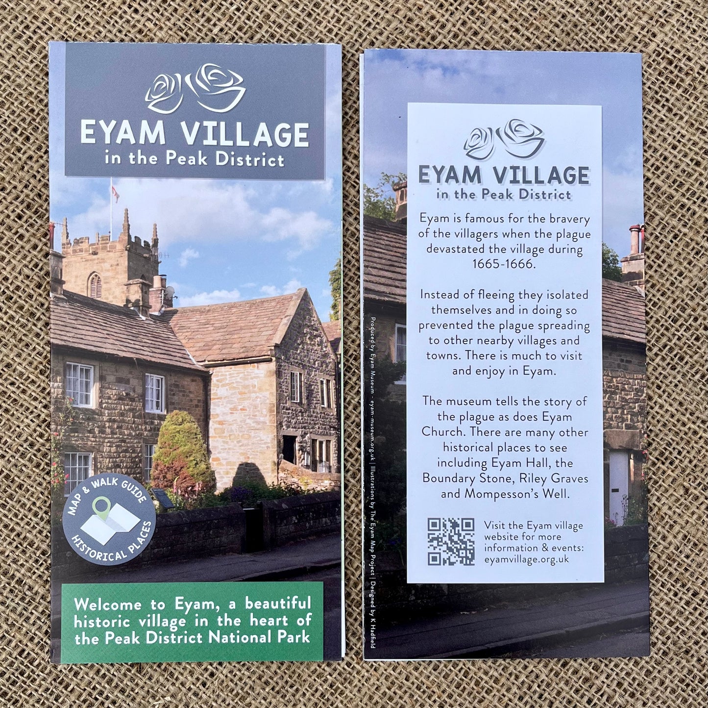 Eyam Map & Walk Guide