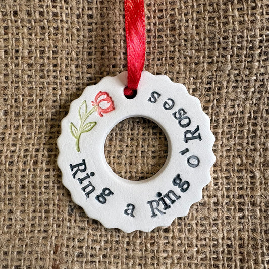 Ring a Ring o' Roses Hanging Decoration