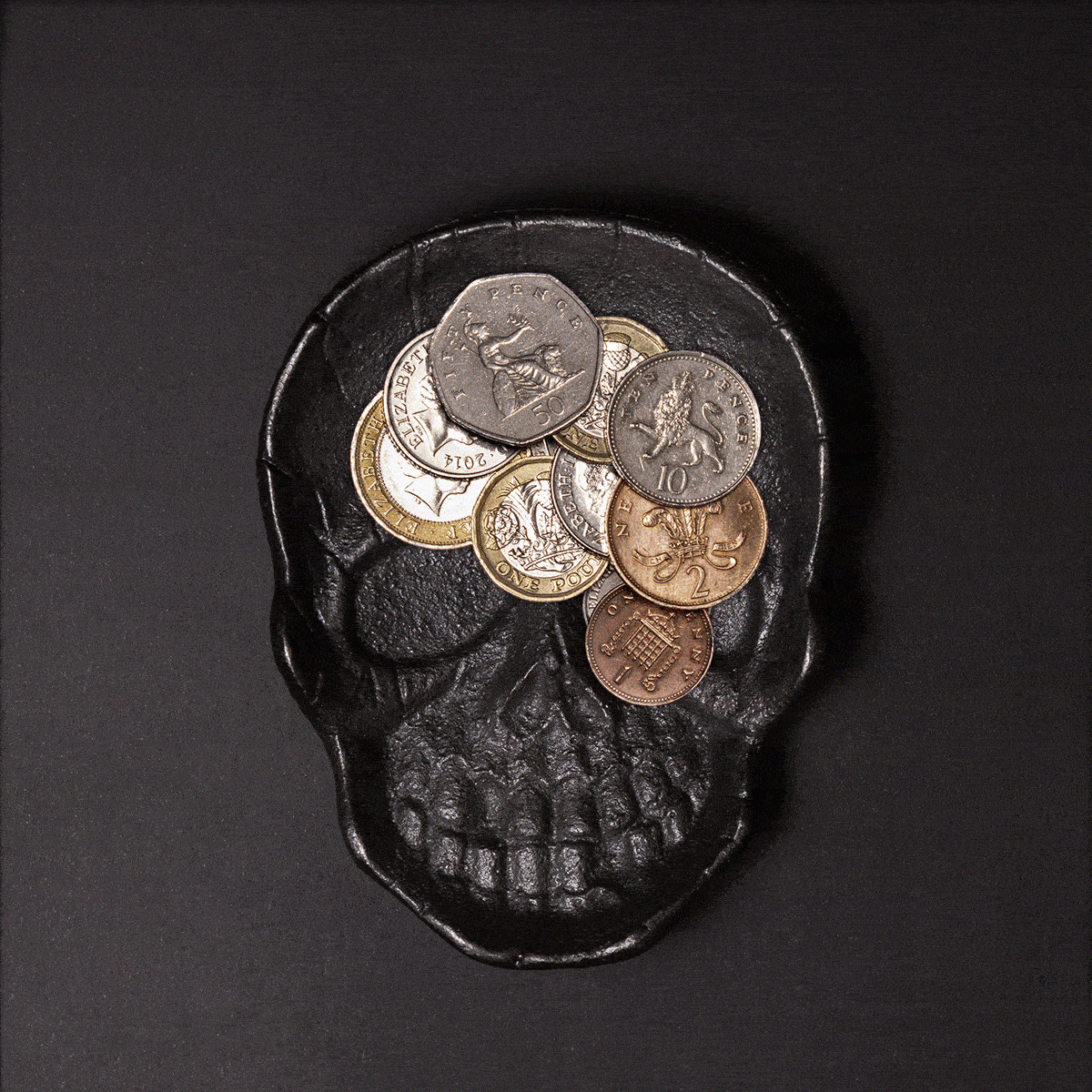 Skull Coin Tray